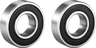 Produktbild von 2Stk.Kugellager 6002-2RS doppelt abgedichtet Rillenkugellager 15mmx32mmx9mm Hartstahl Z1 Lager