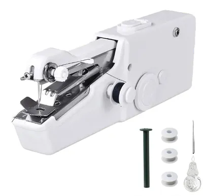 Produktbild von Mini Nähmaschine für Anfänger, tragbare Nähmaschine,Handnähmaschine