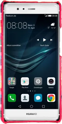 Produktbild von Handyhülle aus Stoff-Case für Huawei P9 Lite Cover Etuis Bumper Schale Bunt