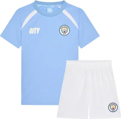 Produktbild von Manchester City Fußball Trikot Set Heim - 2025-2026 - Kind - 140