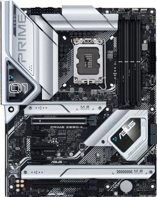 Obrázok produktu pre ASUS PRIME Z690-A - Základná doska - ATX - pätica LGA1700 - čipová sada Z690 - USB-C Gen2, USB 3.2 Gen 1, USB 3.2 Gen 2, USB-C Gen 2x2 - 2,5 gigabitová LAN - integrovaná grafika (vyžaduje CPU)
