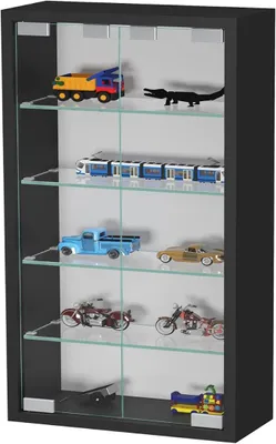 Produktbild von Vitrine stehend hängend Wandvitrine - 40 x 60 x 13 cm