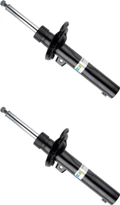 Productafbeelding van Schokbreker set voor de vooras, gasgevuld, merk BILSTEIN, IAM-kwaliteit, geschikt voor onder andere AUDI A3