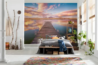 Produktbild von Komar Fototapete "Serenity", bunt, 368 x 254 cm