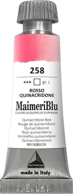 Immagine prodotto di Painter Blu Watercolour barva Quinacridone Rosso 258 12 ml 1 ks