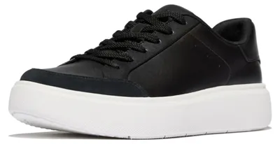 Produktbild von FITFLOP FitFlop Rtg Leather/Suede Sneakers SCHWARZ 38