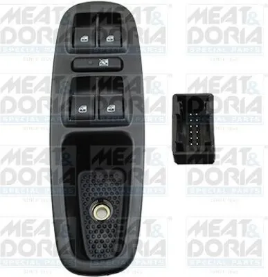 Produktbild von MEAT & DORIA 26260 Fensterheberschalter für FIAT 500L (351, 352) Fensterheber Schalter