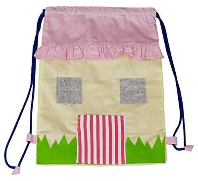 Immagine prodotto di Zaino da scuola con coulisse, grigio/arancione, per bambini