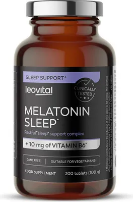 Immagine prodotto di Polleo Melatonin Sleep, 200 compresse
