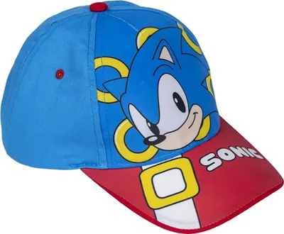 Image de Casquette enfant Sonic bleue (53 cm)