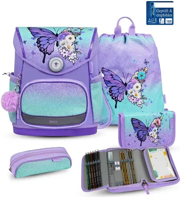 Produktbild von Belmil Premium Compact Plus Schulra nzen-Set 5-tlg - Serenity