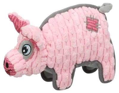Image de Jeu couineur cochon pour chien 16 x 24 cm