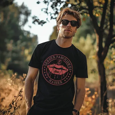 Produktbild von Philipp Burger - ZensurFH, T-Shirt (black)