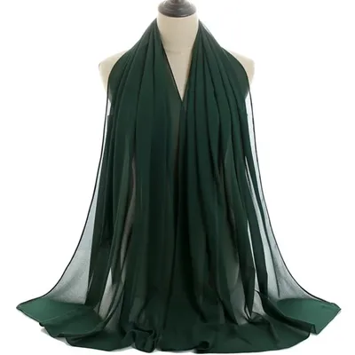 Zdjęcie produktu dla Szalik OL-33811 - Ciemnozielony, elegancki dodatek KP33811