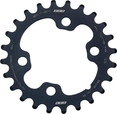 Obrázok produktu pre BBB Cycling reťazové koleso MTBGear Shimano XT 24T 64 mm čierne – presný pohon...