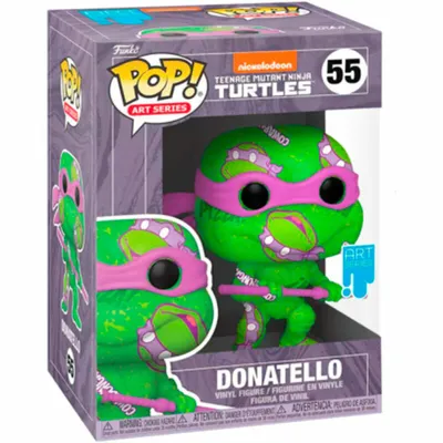 Produktbild von Turteless - Donatello 55 Special Edition Art Series - Funko Pop! - Vinyl Figur