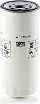 Zdjęcie produktu dla Filtr oleju MANN-FILTER W 11 102/36