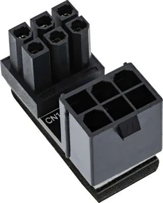 Produktbild von InLine® Stromadapter intern, 180° ATX 6pol Stecker / Buchse