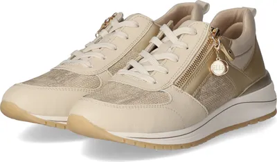 Produktbild von Remonte Low Sneaker Damen Sneaker Leder und Synthetik Beige Größe: 39