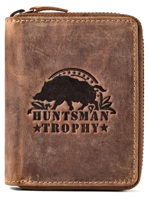 Immagine prodotto di Portafoglio Greenburry Huntsman in pelle con protezione RFID, 10 cm