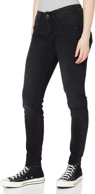Produktbild von Herrlicher Gila Slim Denim Black Cashmere Touch black dull 5606-DB020-856 W26 L32