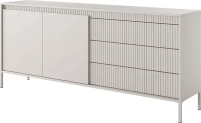 Obrázek produktu pro Komoda: tři zásuvky, dvoje dvířka, barva nábytku: kašmírová
