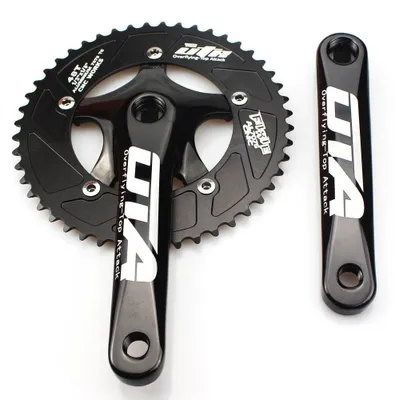 Image de Pédalier monoplato de 170 mm, 48 dents, en alliage d'aluminium, pour vélo de course