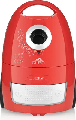 Produktbild von Bodenstaubsauger mit Beutel ETA Rubio  Artikel-Nr.: ETA049190010  Sparsamer ECO Motor, 850W, Aktionsradius 8 m, HEPA Filter, 2 Parkpositionen, Staubbeutelvolumen 2 l, reiches Zubehör…