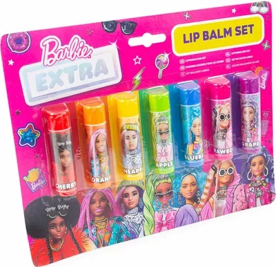 Immagine prodotto di Barbie Balsamo Labbra con Colore 7 Pezzi