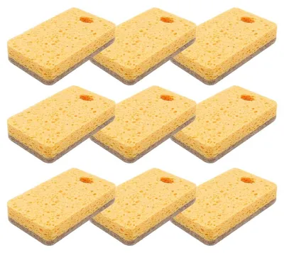 Produktbild von Spülschwämme – Umweltfreundlich – Biologisch abbaubar – Aus Kokospalmenfasern – Natürlich – Ungiftig – 9 Stück – Spülschwämme