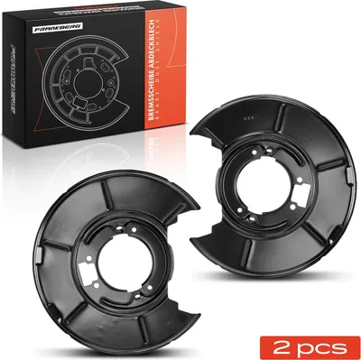 Image de Frankberg 2x tôle d'ancrage disque de frein essieu arrière des deux côtés pour BMW E46 318i E36 320i E85 2.5L 3.0L