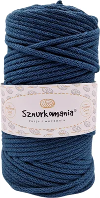 Produktbild von Baumwollkordel mit einem Kern 5mm 100m, Makrameegarn, Makrameekordel, Häkelkordel, Makrameekordel, Naturgarn, 5mm Kordel, geflochtene Baumwollkordel,