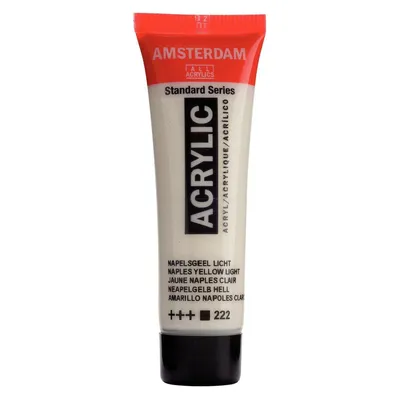 Immagine prodotto di Amsterdam | Vernice acrilica in tubetto 20 ml Giallo Napoli chiaro 222