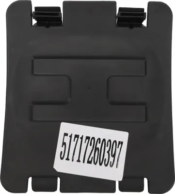 Productafbeelding van Toegangsdeksel voor spatbordbekleding, voorzijde, links, artikelnummer 51717260397, geschikt voor de modellen 1, 2, 3, 4, serie F20, F21, F22, F23, F87, F30, F31, F32