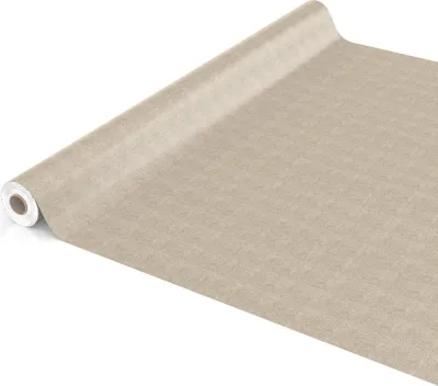 Produktbild von Tischdecke Wachstuch Einfarbig Beige Robust Wasserabweisend Breite 140 cm Länge 350 cm