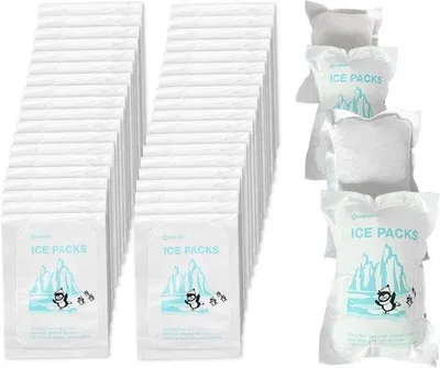 Obrázok produktu pre Chladiace vložky, 50 ks, 12 x 8,4 cm, na prepravu a do chladiacich boxov