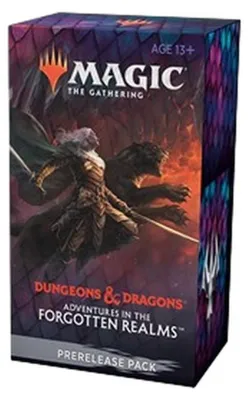 Zdjęcie produktu dla Magic: The Gathering Adventures in the Forgotten Realms: Prerelease Pack