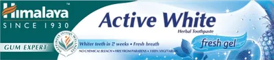 Produktbild von Active White Himalaya Erfrischende fluoridfreie Gel-Zahnpasta 75 ml