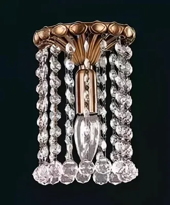 Immagine prodotto di Lampadario Lampadario d'oro da soffitto Lampada di cristallo