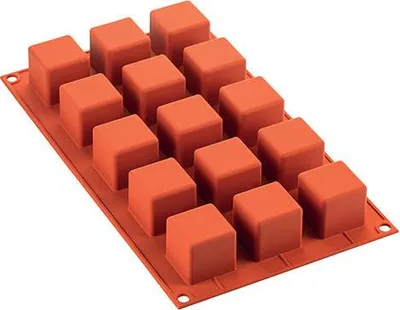 Obrázek produktu pro Silikomart kostky na pečení muffinů 15s 3,5x3,5x3,5 cm silikonové
