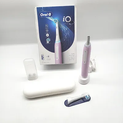 Zdjęcie produktu dla Elektryczna szczoteczka do zębów Oral B iO 4N Lavender Connected Bluetooth 1 szczoteczka 1