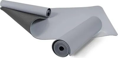Obrázok produktu pre Gorilla Sports Podložka na jogu, sivá, 180 x 60 x 0,6 cm