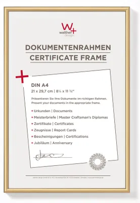 Productafbeelding van Fotolijst New Lifestyle, goud, 21x29,7 cm