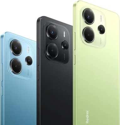 Produktbild von Xiaomi Redmi Note 14 4G Smartphone 8/128GB Schwarz mit Ladegerät