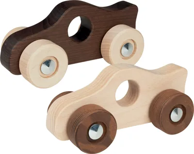 Produktbild von Greifauto Holzauto 2 Stück von goki nature