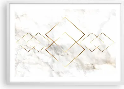 Produktbild von Gerahmtes Poster - Weißer Rahmen - Abstraktion modern - 70x50 cm - Wand Bild - Wanddeko - Wandbilder - Kunstposter - Wandposter - Bilderrahmen - Bilder - Kunstdruck - Wandbild - P2WAA70x50-4022