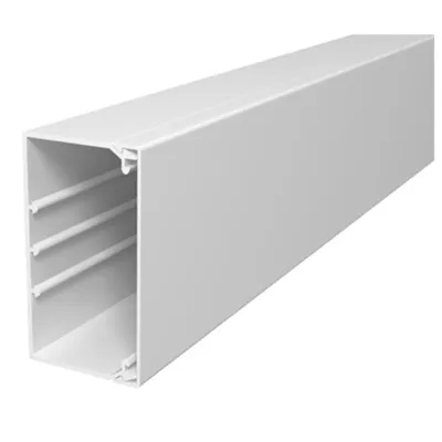 Produktbild von OBO Wand- und Deckenkanal mit Oberteil, 60 x 110 mm, Länge 2 m, reinweiß