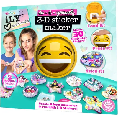 Produktbild von 3D Sticker Maker Bastelset – DIY Sticker selber machen