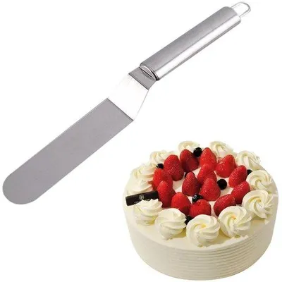 Produktbild von Ergonomisches Eckpalet mit Edelstahl-Blatt 15 cm