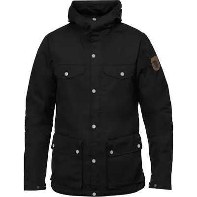 Produktbild von Fjällräven Greenland, Männlich, Erwachsener, Reißverschluss, Baumwolle, Polyester, Schwarz